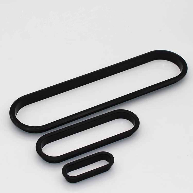 Furniture Hardware Supply - 2 unidades de pasacables ovalado de