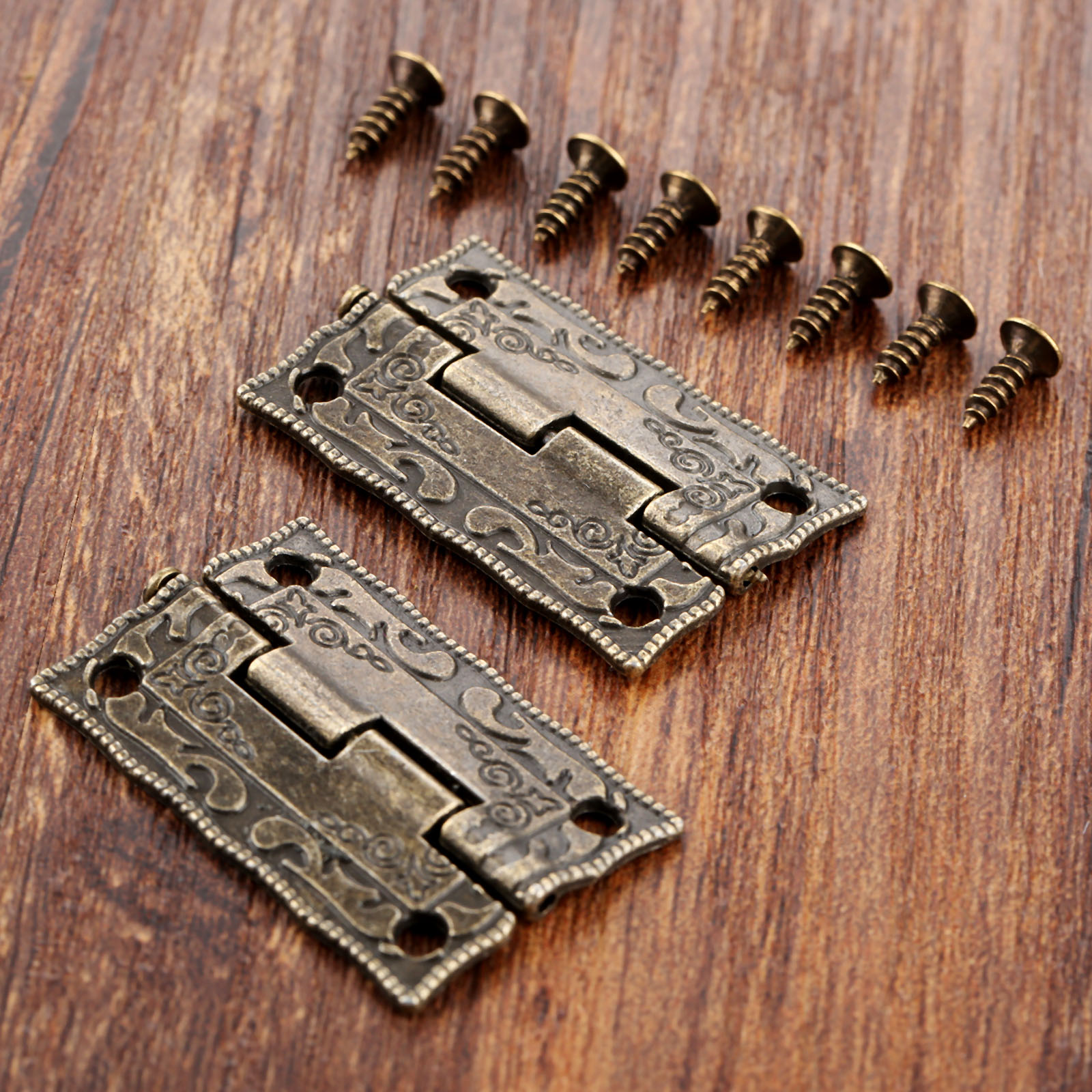 Soft Close Hinge - Bisagras de bronce antiguo para puerta