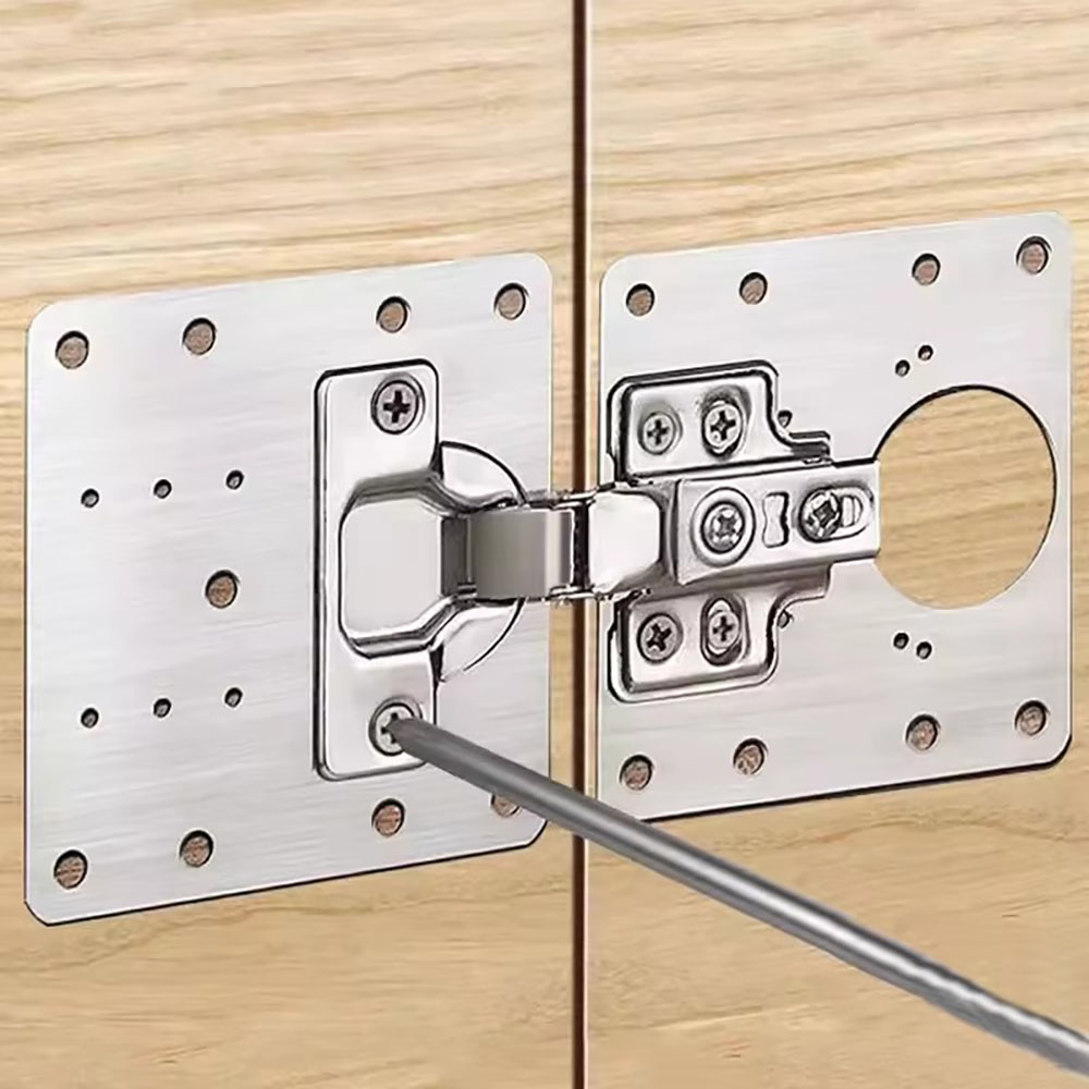 Soft Close Hinge - 4/10PCS Bisagras ocultas de acero inoxidable