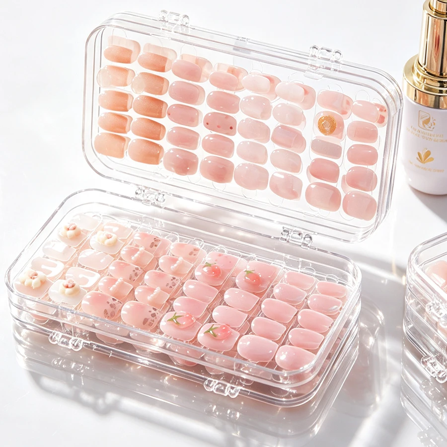 Furniture Hardware Nails - Caja de Almacenamiento Transparente Plegable para