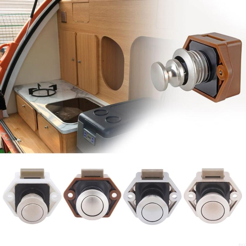 Furniture Hardware Latch - Cerradura de empuje para coche Camper,
