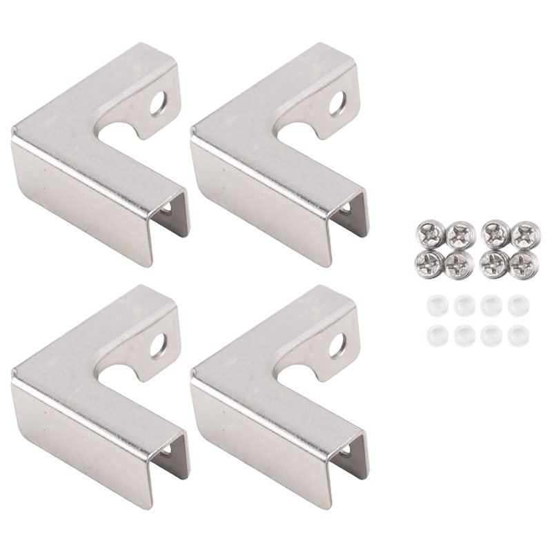 Furniture Hardware Paint - ABUI-4 piezas de clips de fijación