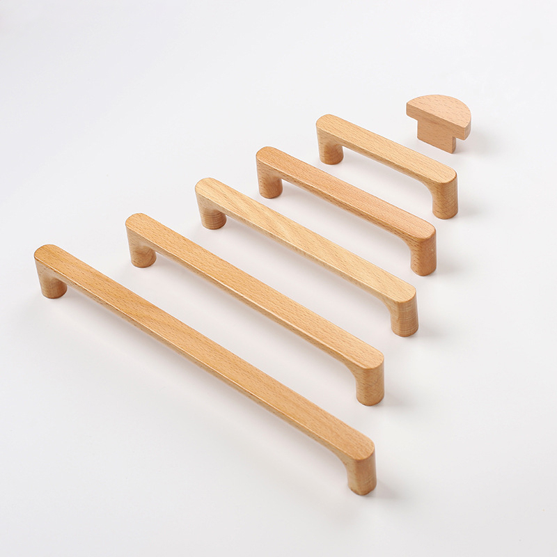 Tiradores Nórdicos de Madera d - Furniture Hardware Nut reseña y precio