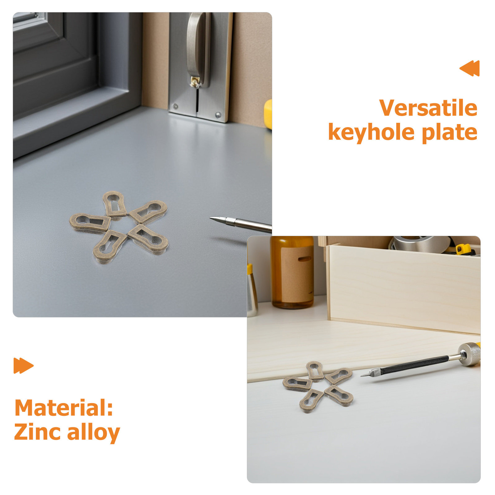 12 Piezas de Placas Decorativa - Furniture Hardware Bolts reseña y precio