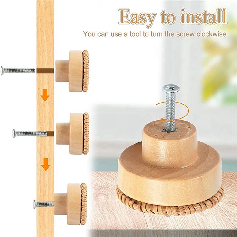 Tiradores de Madera de Haya y  - Furniture Hardware Paint reseña y precio