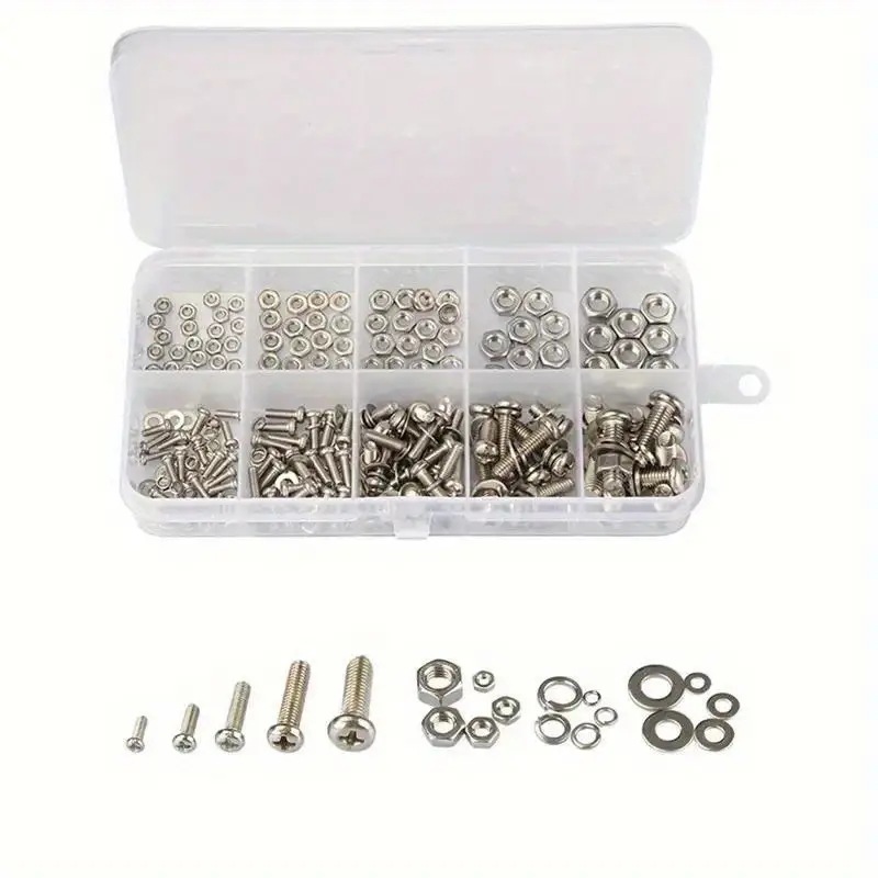 Juego de tuercas y pernos hexa - Furniture Hardware Bolts reseña y precio