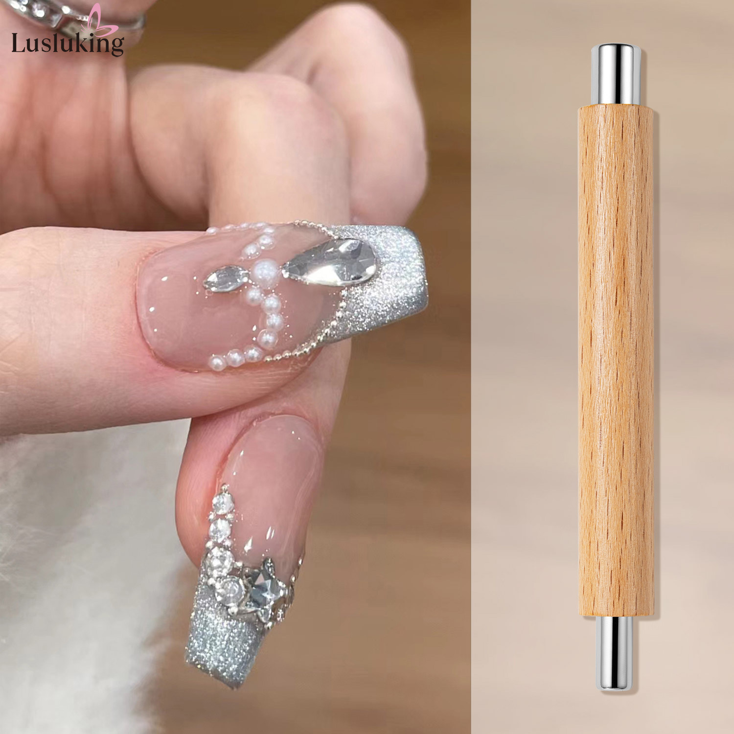 Palo magnético para decoración - Furniture Hardware Nails reseña y precio