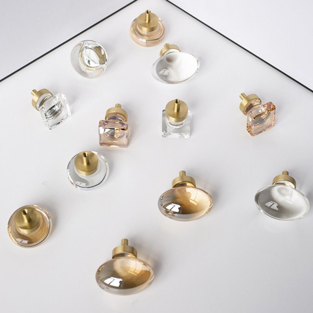 Crystal Glass Furniture Handle - Furniture Hardware Nut reseña y precio