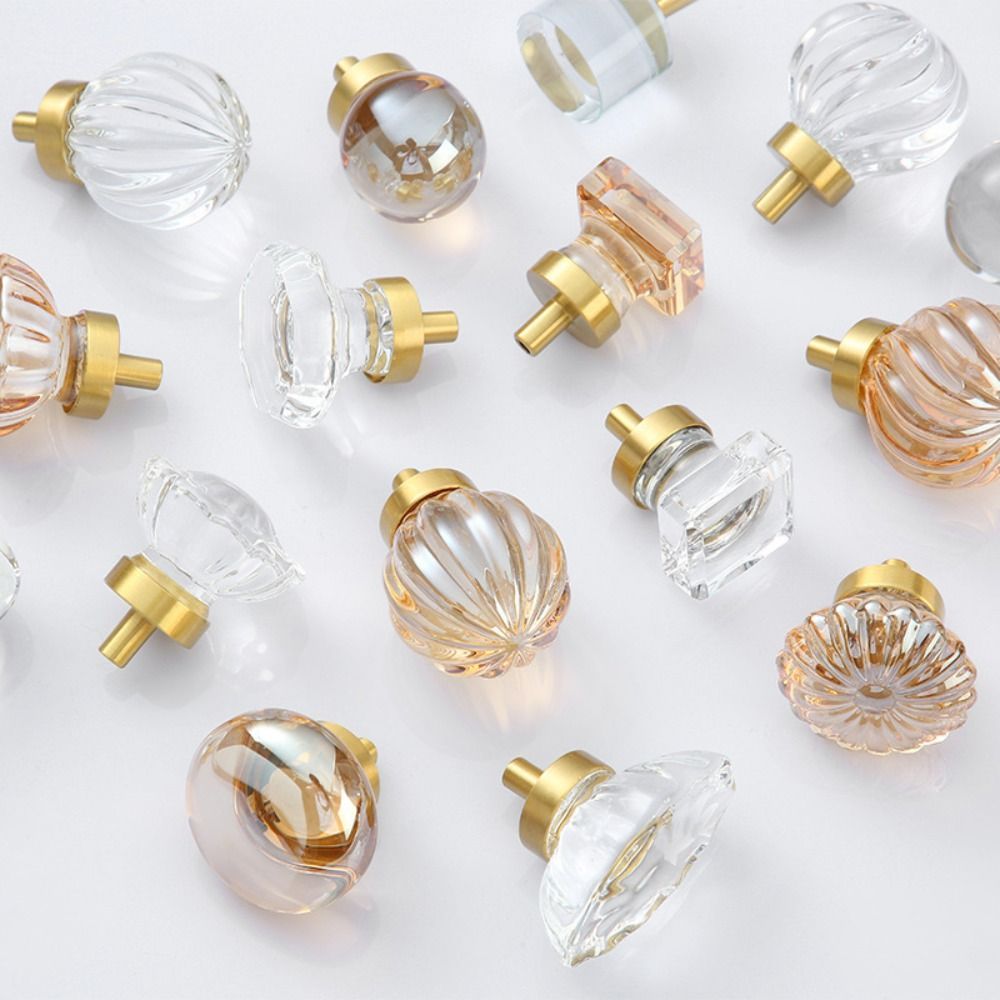 Crystal Glass Furniture Handle - Furniture Hardware Nut reseña y precio