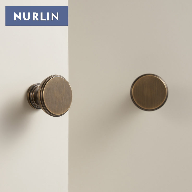Nurlin latón macizo francés Re - Furniture Hardware Nut reseña y precio