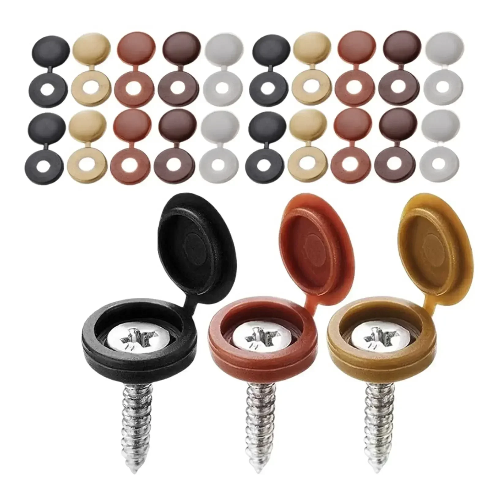 Tapa de tornillo de plástico c - Furniture Hardware Bolts reseña y precio