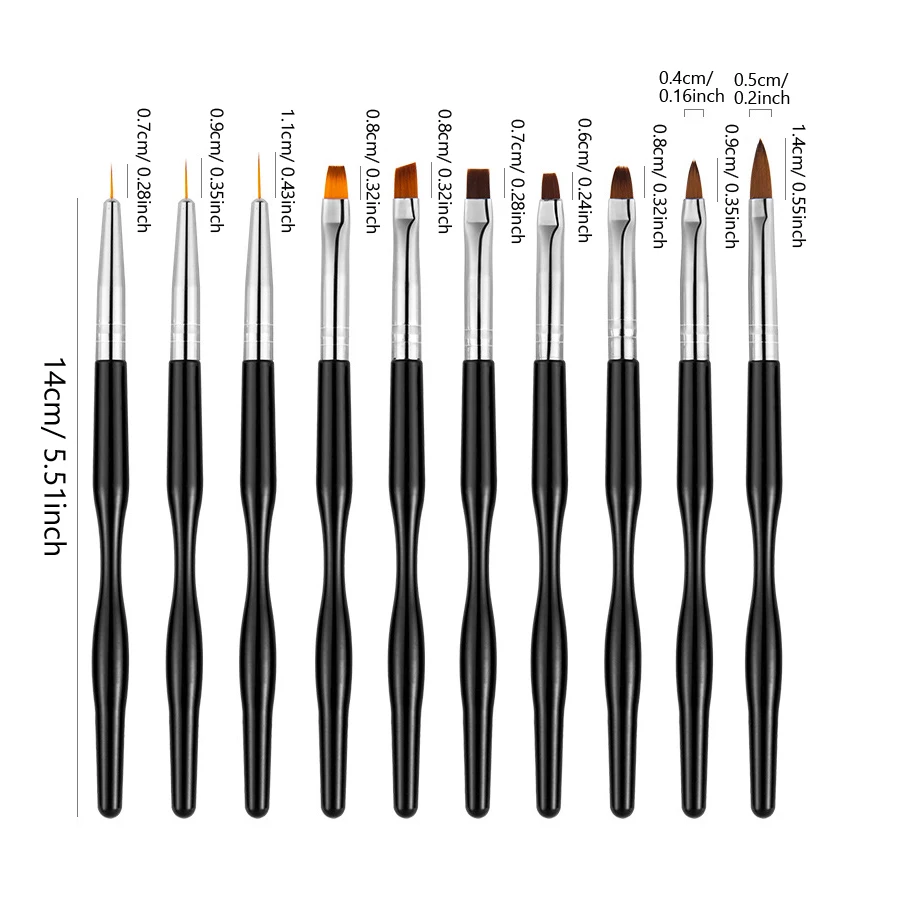 Juego de pinceles para decorac - Furniture Hardware Nails reseña y precio