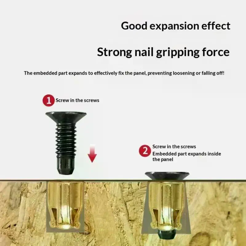 10 Piezas Kit de Tuercas de Ex - Furniture Hardware Nut reseña y precio
