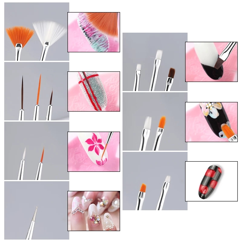 Juego de pinceles para decorac - Furniture Hardware Nails reseña y precio