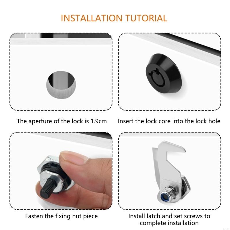 581E, 2 uds., cerraduras levas - Cabinet Lock Key reseña y precio