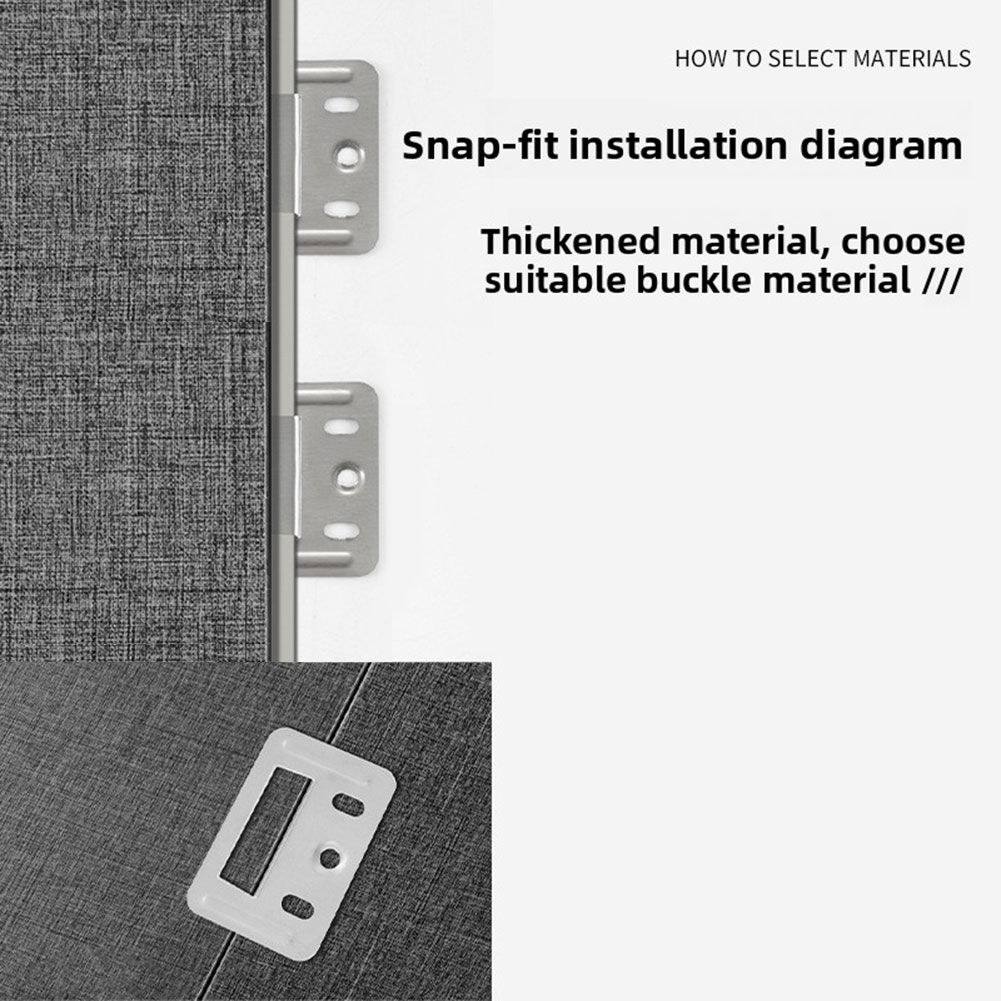 Clips de instalacin de paneles - Furniture Hardware Supply reseña y precio