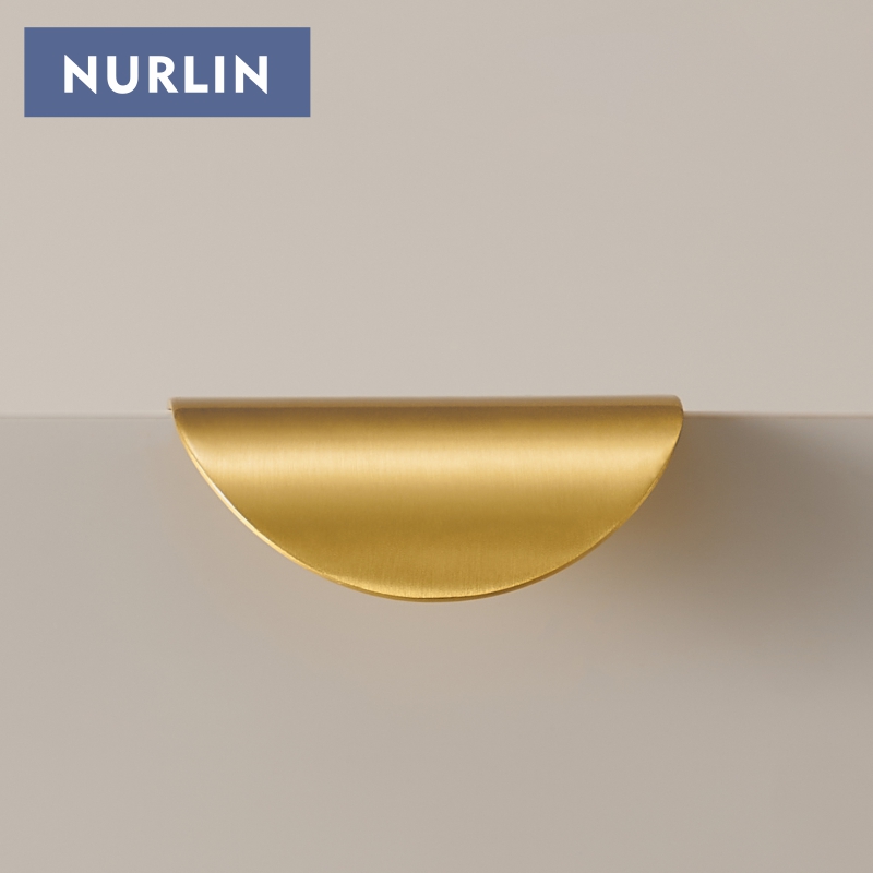 Nurlin, tirador de borde corto - Furniture Hardware Nut reseña y precio