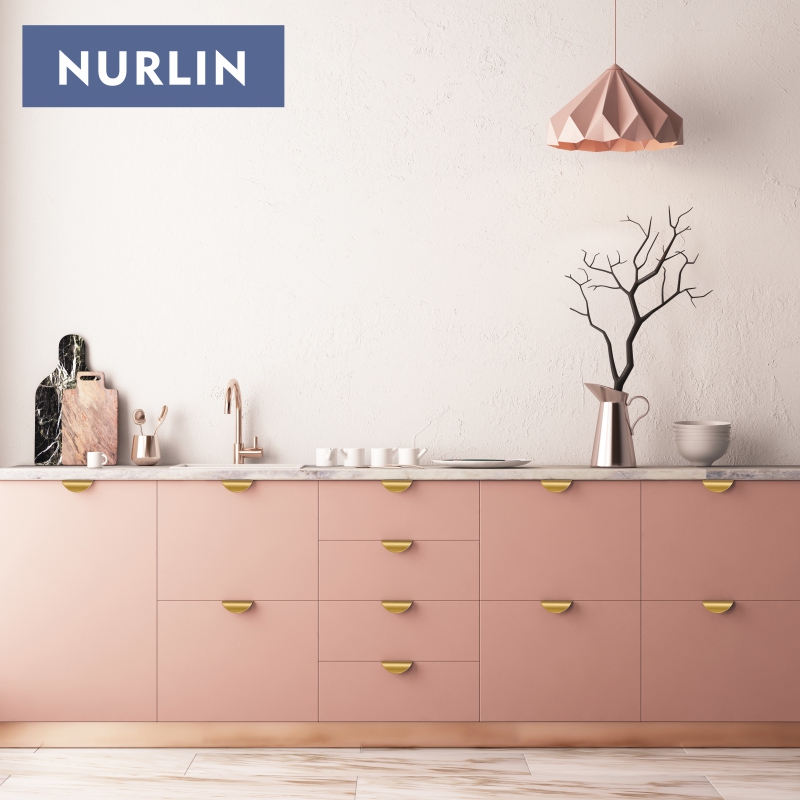Nurlin, tirador de borde corto - Furniture Hardware Nut reseña y precio