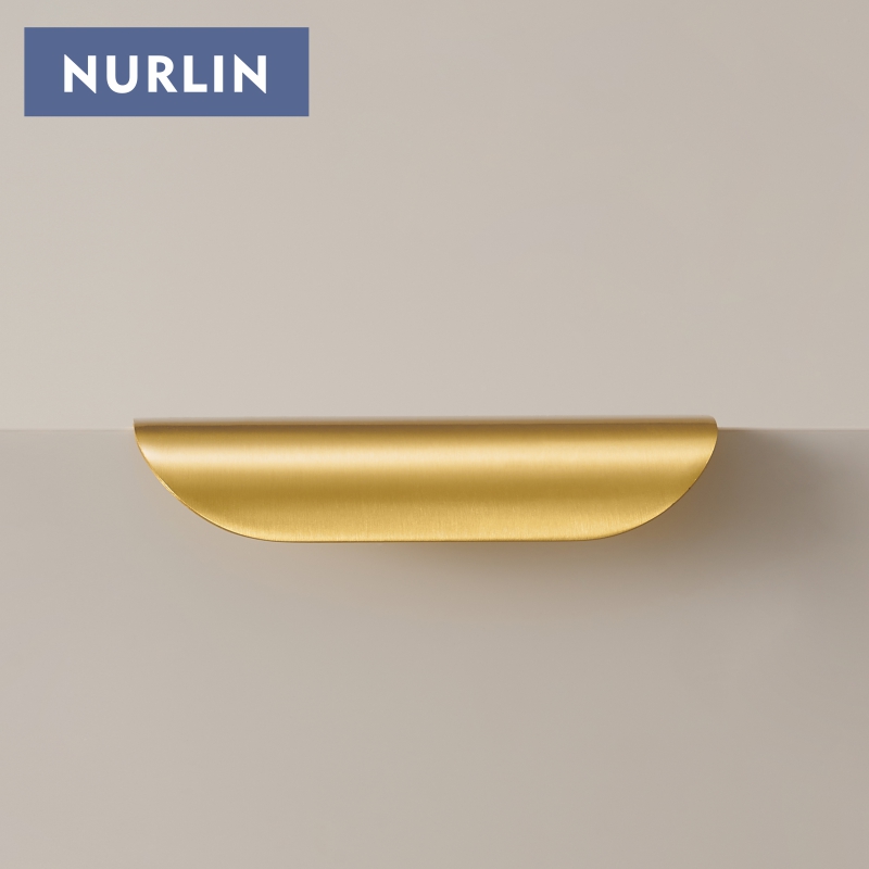 Nurlin, tirador de borde corto - Furniture Hardware Nut reseña y precio