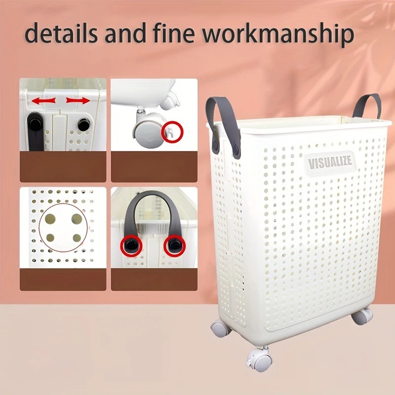 Cesta para la colada plegable  - Furniture Hardware Products reseña y precio