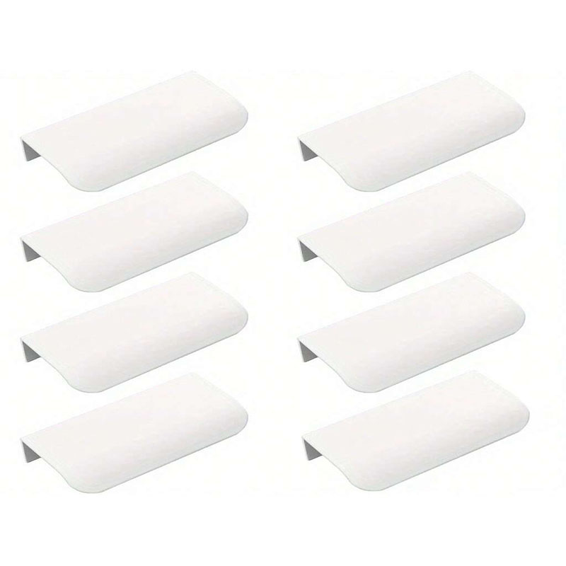 Paquete de 8 tiradores de dedo - Furniture Hardware Nut reseña y precio