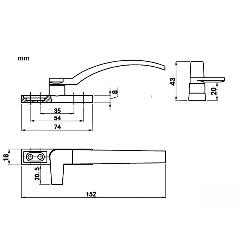 Manijas de ventana de repuesto - Furniture Hardware Supply reseña y precio