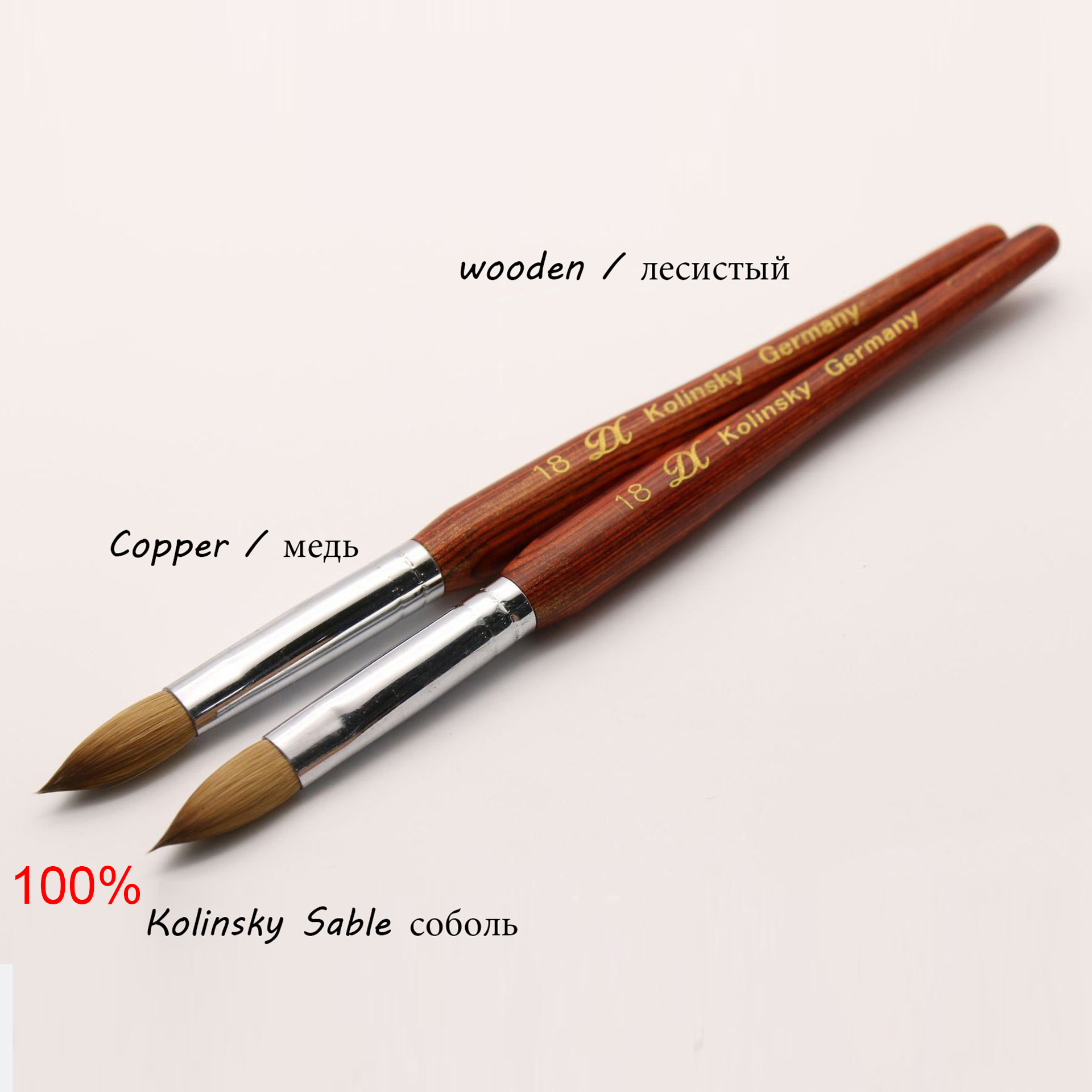 1 Uds. 100% Kolinsky Sable cep - Furniture Hardware Nails reseña y precio