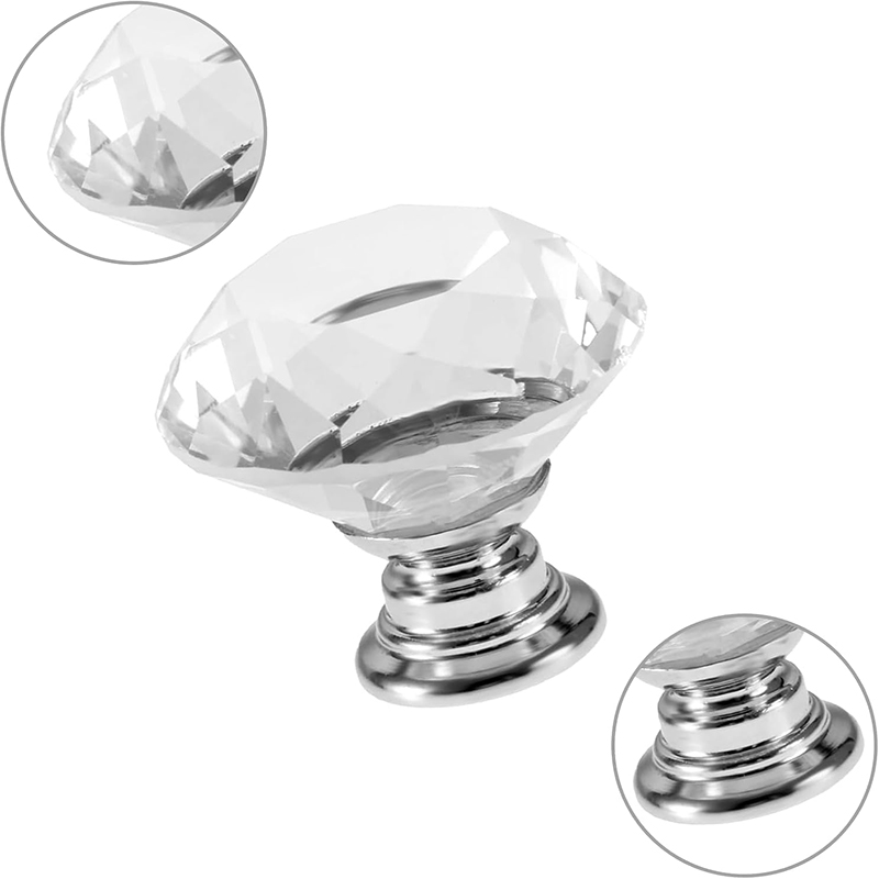 Juego de 6 Perillas Redondas d - Furniture Hardware Bolts reseña y precio