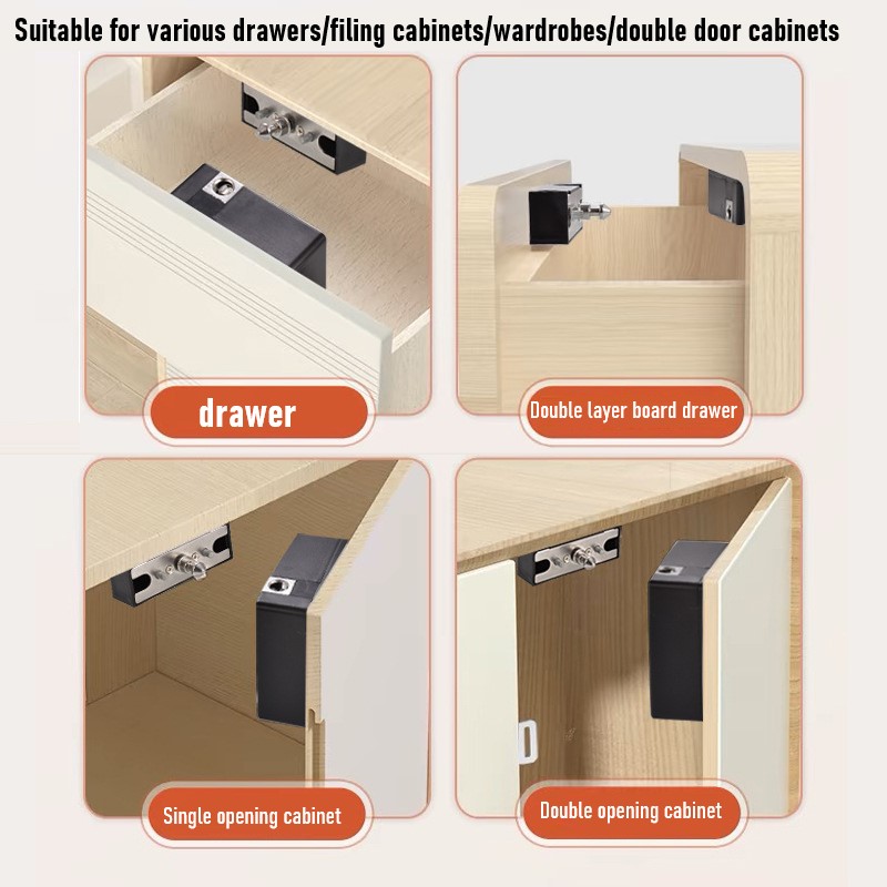 Cerradura de puerta de gabinet - Furniture Hardware Bolts reseña y precio