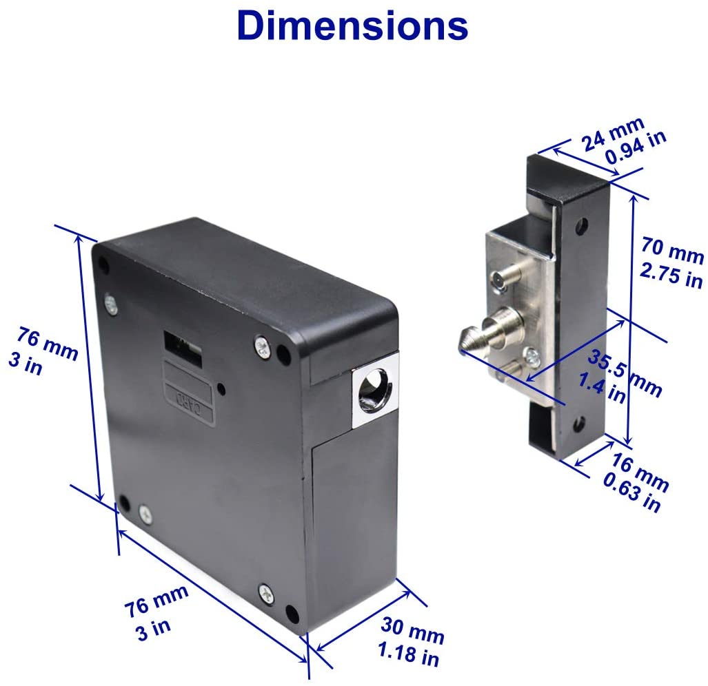 Cerradura de cajón inteligente - Cabinet Lock Key reseña y precio