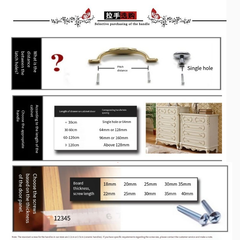 Tiradores de cajón de gabinete - Furniture Hardware Paint reseña y precio