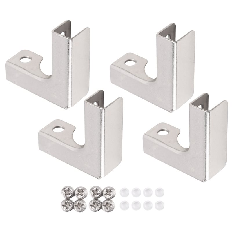 ABUI-4 piezas de clips de fija - Furniture Hardware Paint reseña y precio